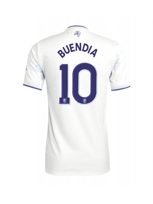 Ženski Nogometna dresi replika Aston Villa Emiliano Buendia #10 Tretji 2025-26 Kratek rokav Ženski Nogometna dresi replika Aston Villa Emiliano Buendia #10 Tretji 2025-26 Kratek rokav